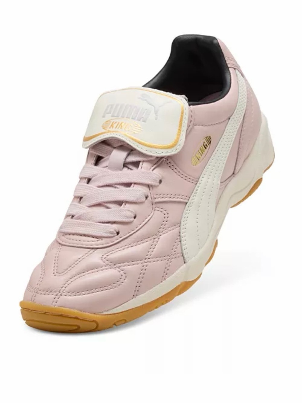 New Puma King Women’s Pink Leather Trainer Size 10 Retails $120